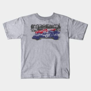 Jackie Stewart and Jackie Ickx Kids T-Shirt